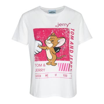 Princess goes Hollywood • wit t-shirt Tom & Jerry • 36, Kleding | Dames, Princess goes Hollywood, Verzenden, Wit, Nieuw