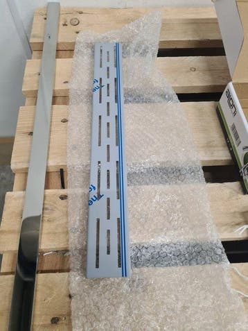 Los douchegootrooster RVS 50 cm (B), Ophalen of Verzenden, Nieuw, Rvs, Douche