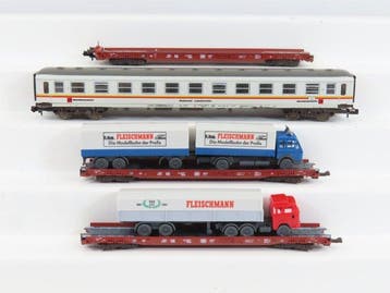 Fleischmann, Wiking N - 8114/8271/8272/8273 - Modeltrein, Nieuw