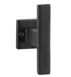 Enkele deurklink Jolie Verve T-model op vierkant rozet zwart, Verzenden, Nieuw