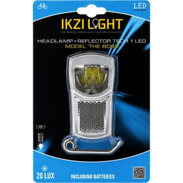 Ikzilight Koplamp met krachtige LED en reflector - 30 Lux..., Ophalen of Verzenden, Nieuw