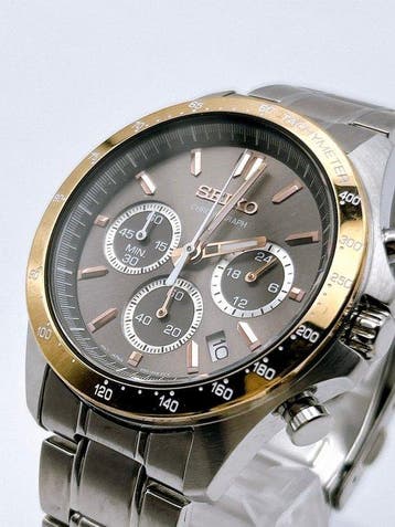 Seiko - Spirit Chronograph - Zonder minimumprijs - 8T63-00D0, Sieraden, Tassen en Uiterlijk, Horloges | Antiek