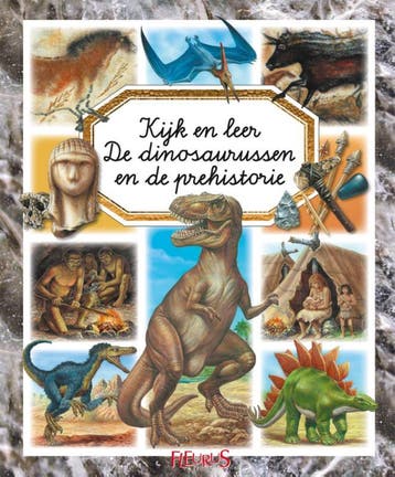 De dinosaurussen en de prehistorie / Kijk en leer, Boeken, Verzenden, Zo goed als nieuw, Emilie Beaumont