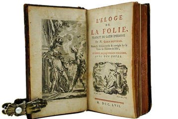 Erasme & M. Gueudeville - LEloge de la Folie - 1757, Antiek en Kunst