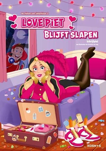 Love Piet blijft slapen | 9789043930307 | Schrijfpiet, Ophalen of Verzenden, Zo goed als nieuw, Schrijfpiet