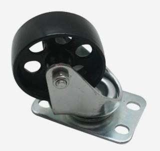 Zwenkwiel met gietijzeren wiel 75mm (t.b.v. werkplaatskraan), Verzenden, Nieuw