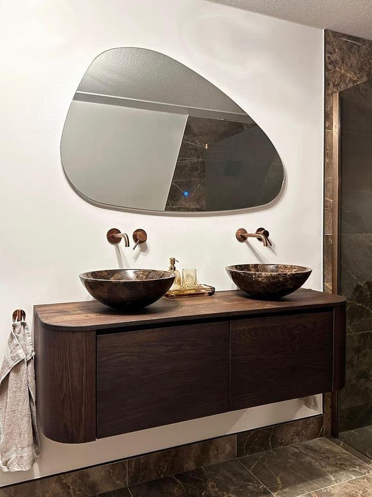 Trendy badkamermeubel | op maat verkrijgbaar, Huis en Inrichting, Badkamer | Badkamermeubels, 25 tot 50 cm, Nieuw, Wastafelkast