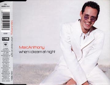 cd single - Marc Anthony - When I Dream At Night, Verzenden, Zo goed als nieuw, Pop