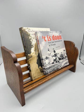 Klassieke houten boeken standaard - Boekensteunen - Hout -