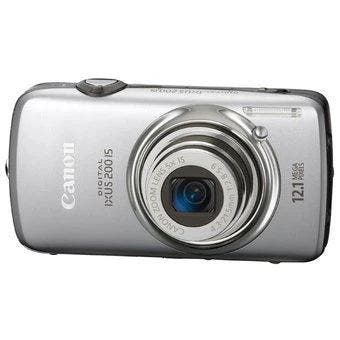 Canon IXUS 200 IS Digitale Compact Camera - Zilver, Verzenden, Zo goed als nieuw