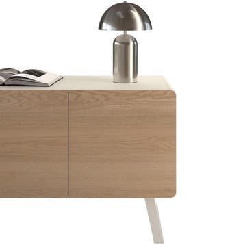 Kleine retro-tafellamp Altea, paddenstoeldesign, 40W, Huis en Inrichting, Verzenden, Nieuw