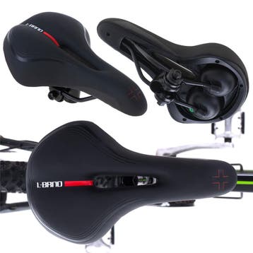 L-BRNO Sportfietszadel schuim - Sportfietszitje Comfortabel, Ophalen of Verzenden, Nieuw