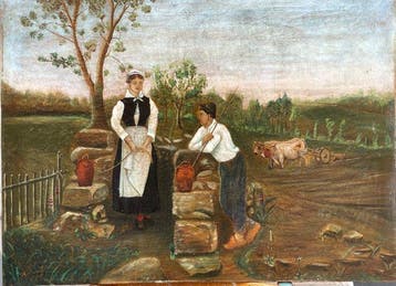 A. Simon (XIX-XX) - La romance du laboureur