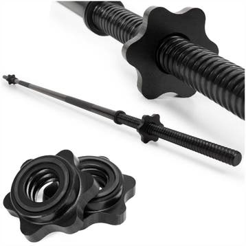 Actiget® Halterstang | Barbell |Staal | 180 cm | 25 mm | 2, Ophalen of Verzenden, Nieuw