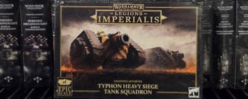 Legions Imperialis Typhon Heavy Siege Tank Squadron, Ophalen of Verzenden, Nieuw