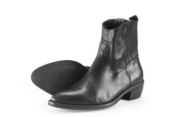 Manfield Cowboy laarzen in maat 38 Zwart, Verzenden, Zwart, Zo goed als nieuw, Manfield