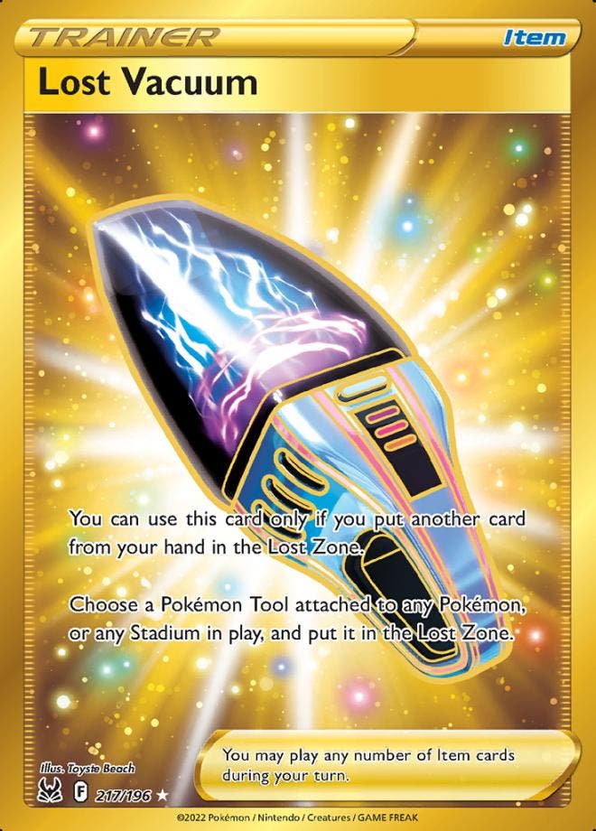 Lost Vacuum 217/196 lost Origin, Hobby en Vrije tijd, Verzamelkaartspellen | Pokémon, Losse kaart, Nieuw, Foil, Ophalen of Verzenden