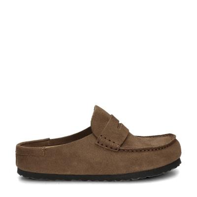 Birkenstock Naples Wrapped mocassins & loafers, Kleding | Dames, Schoenen, Espadrilles of Moccasins, Bruin, Nieuw, Verzenden