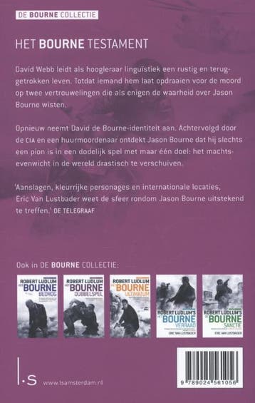 Het Bourne testament / De Bourne collectie 9789024561056, Verzenden, Zo goed als nieuw, Robert Ludlum
