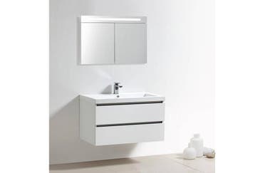 Sani Royal Badkamermeubel Trento Greeploos, Huis en Inrichting, Badkamer | Badkamermeubels, Nieuw