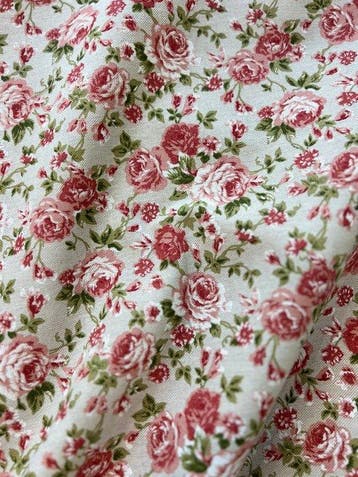“Rose d’Antan” - Textiel - 280 cm - 250 cm