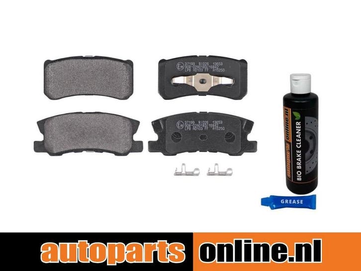 Remblokken set Mitsubishi Lancer achterzijde, Auto-onderdelen, Besturing, Nieuw, Mitsubishi, Verzenden
