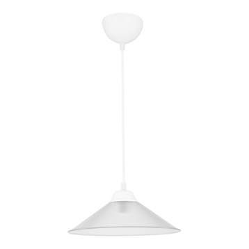 [lux.pro] Hanglamp Hereford E27 wit en transparant, Verzenden, Nieuw