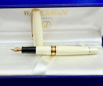 Waterman - Charleston Ivory - Vulpen, Verzamelen, Pennenverzamelingen, Nieuw