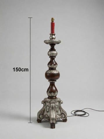Staande lamp - Italiaanse barokstijl torchière vloerlamp -