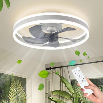 LED Plafondventilator Stil Dimbaar met Afstandsbediening, Verzenden, Nieuw