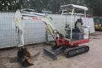 Veiling: Minigraver Takeuchi TB016 Diesel 2013, Zakelijke goederen, Machines en Bouw | Kranen en Graafmachines, Ophalen, Graafmachine