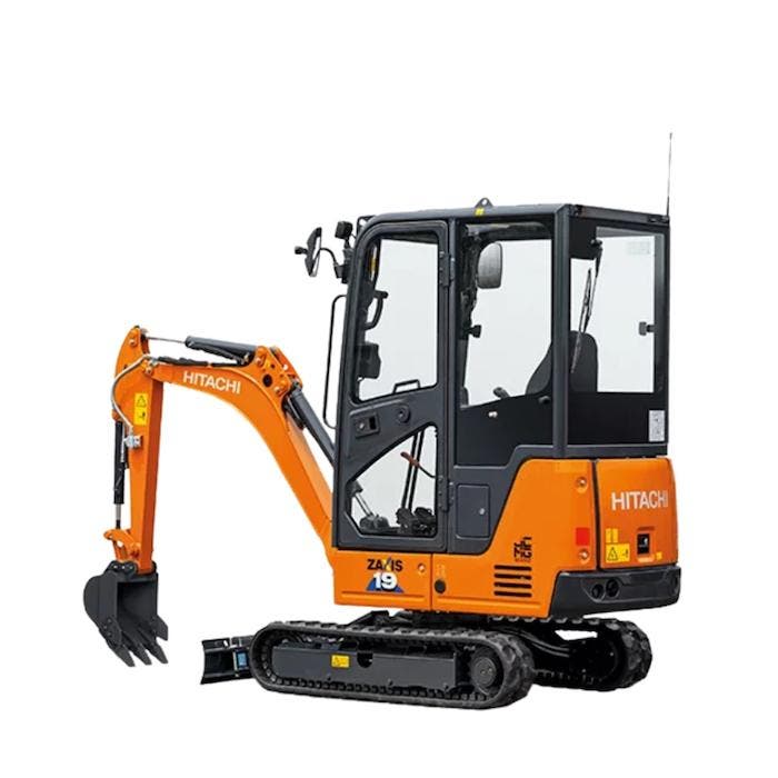 Hitachi-Landscros Hitachi minigraver ZX19-6 - 11,5kW, Zakelijke goederen, Machines en Bouw | Kranen en Graafmachines, Graafmachine