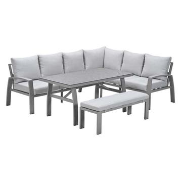 Garden Impressions Cameron lounge dining set 4-delig rechts, Verzenden, Nieuw