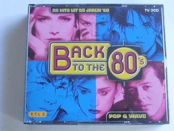 Back to the 80s / Pop & Wave - De hits uit de jaren 80 (3, Cd's en Dvd's, Ophalen of Verzenden, Zo goed als nieuw