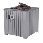 Cozy living sfeerhaard Faro 60x60xH61 cm grijs, Ophalen of Verzenden, Nieuw, Aluminium