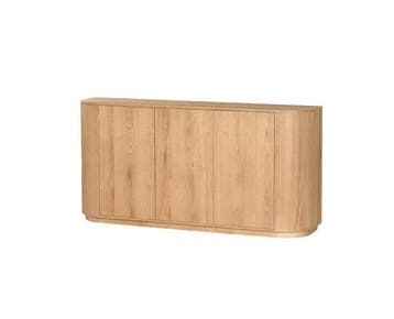 Dressoir Novero eiken 170 cm - Naturel, Ophalen of Verzenden, Nieuw