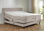 ACTIE! Elektrische boxspring Verona 160 200 Beige, Verzenden, Beige, 200 cm, Modern