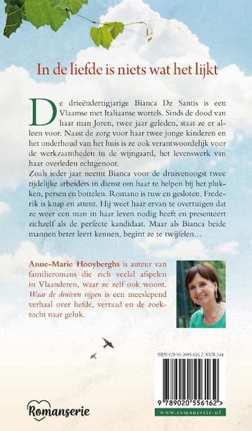 Waar de druiven rijpen / Romanserie 2024 9789020556162, Boeken, Verzenden, Zo goed als nieuw, Anne-Marie Hooyberghs