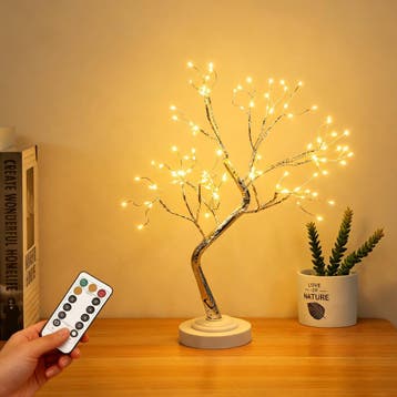 Aigostar Lichtboom met Lichttakken - USB & Batterij - Met af, Verzenden, Zo goed als nieuw
