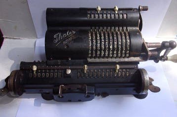 Emil Schubert - Thales - Rekenmachine - 1920-1930, Antiek en Kunst
