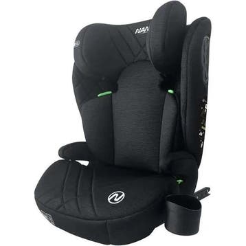 Isofix autostoel - NANIA - BARI - Groep 2/3 - I-maat - Zwart, Kinderen en Baby's, Autostoeltjes, Verzenden, Nieuw