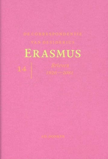 De correspondentie van Desiderius Erasmus - Desiderius, Verzenden, Zo goed als nieuw, Desiderius Erasmus