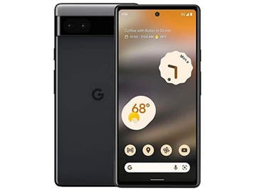 Google Pixel 6a - Zwart - 128 GB - Fysieke simkaart + eSIM, Verzenden, Zo goed als nieuw