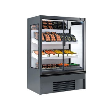 GGM Gastro | Wandkoelmeubel - 1018mm - 528L - met 1 glazen |, Verzenden, Nieuw