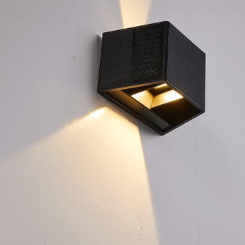 LED Wandlamp Up&Down 1W 100lm 3000K IP54 met Dag/Nacht Se..., Ophalen of Verzenden, Nieuw