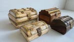 Sieradendoos (4) - Been, Hout, Messing - Sieradendozen