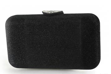 Bata Clutch Zwart, Verzenden, Zo goed als nieuw, Zwart
