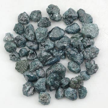 Diamant 120 ct natuurlijke blauwe ruwe diamant – partij