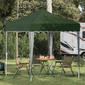 vidaXL Pop-up partytent 195 x 195 x 245 cm Groen Oxford Stof, Verzenden, Nieuw, Partytent