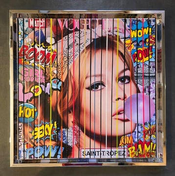 Elmago - Brigitte Bardot bubble gum french codebarre 2